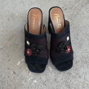 Nanette Lepore heeled mules